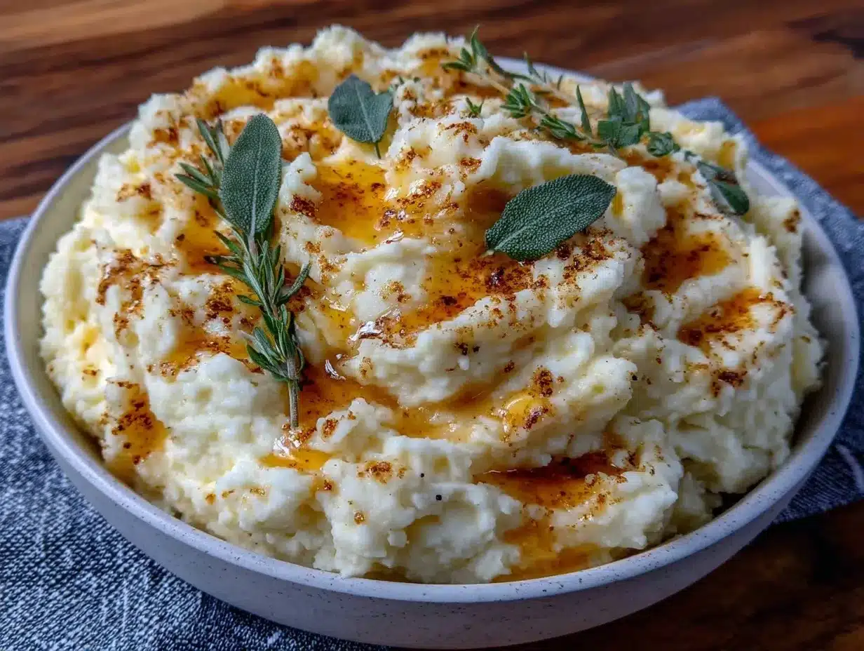 creamy brown butter sage mashed potatoes preparation steps