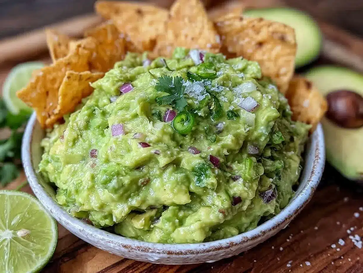 creamy guacamole from scratch recipe preparation steps