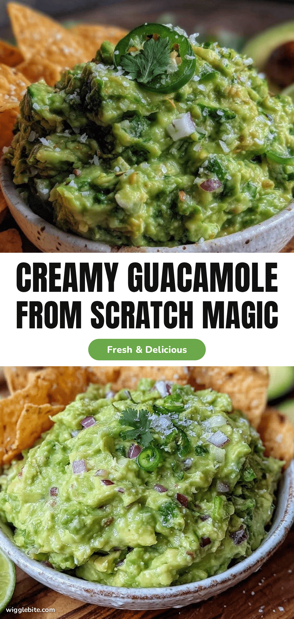 creamy guacamole from scratch recipe recipe