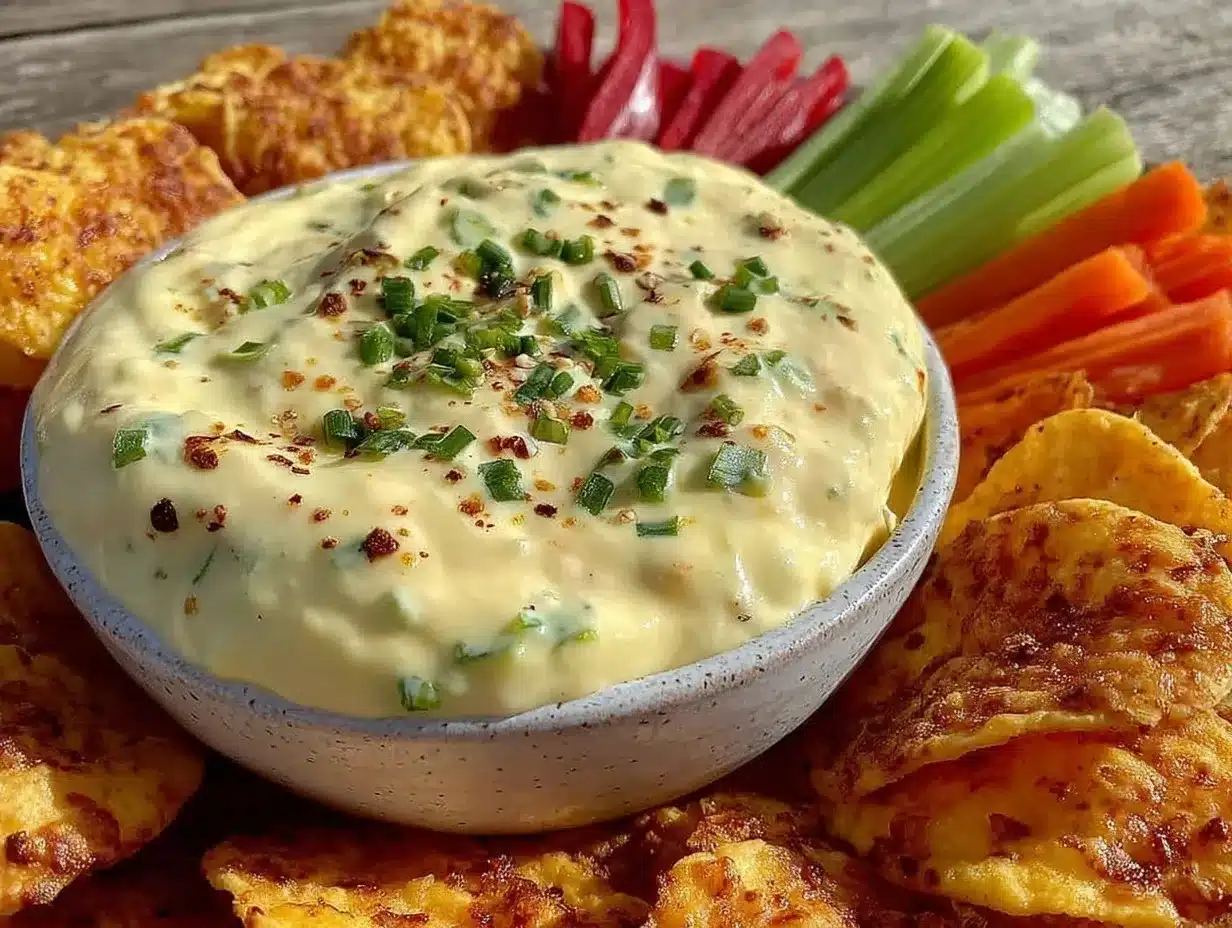 creamy jalapeño ranch dip preparation steps