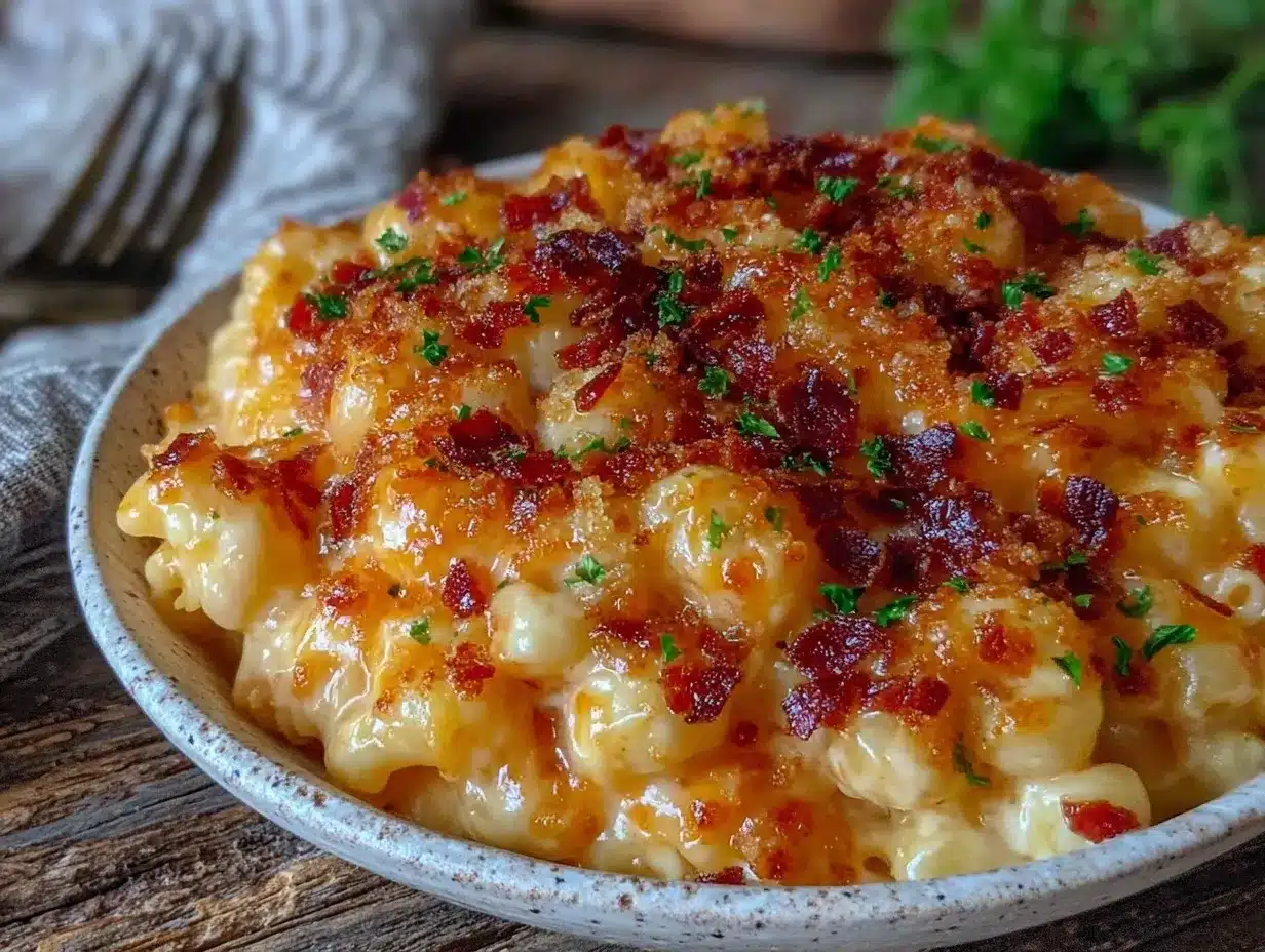 creamy smoked gouda mac and cheese preparation steps
