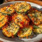 crispy air fryer zucchini chips - featured image