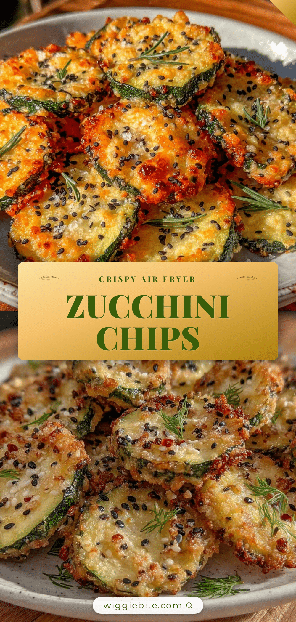 crispy air fryer zucchini chips recipe