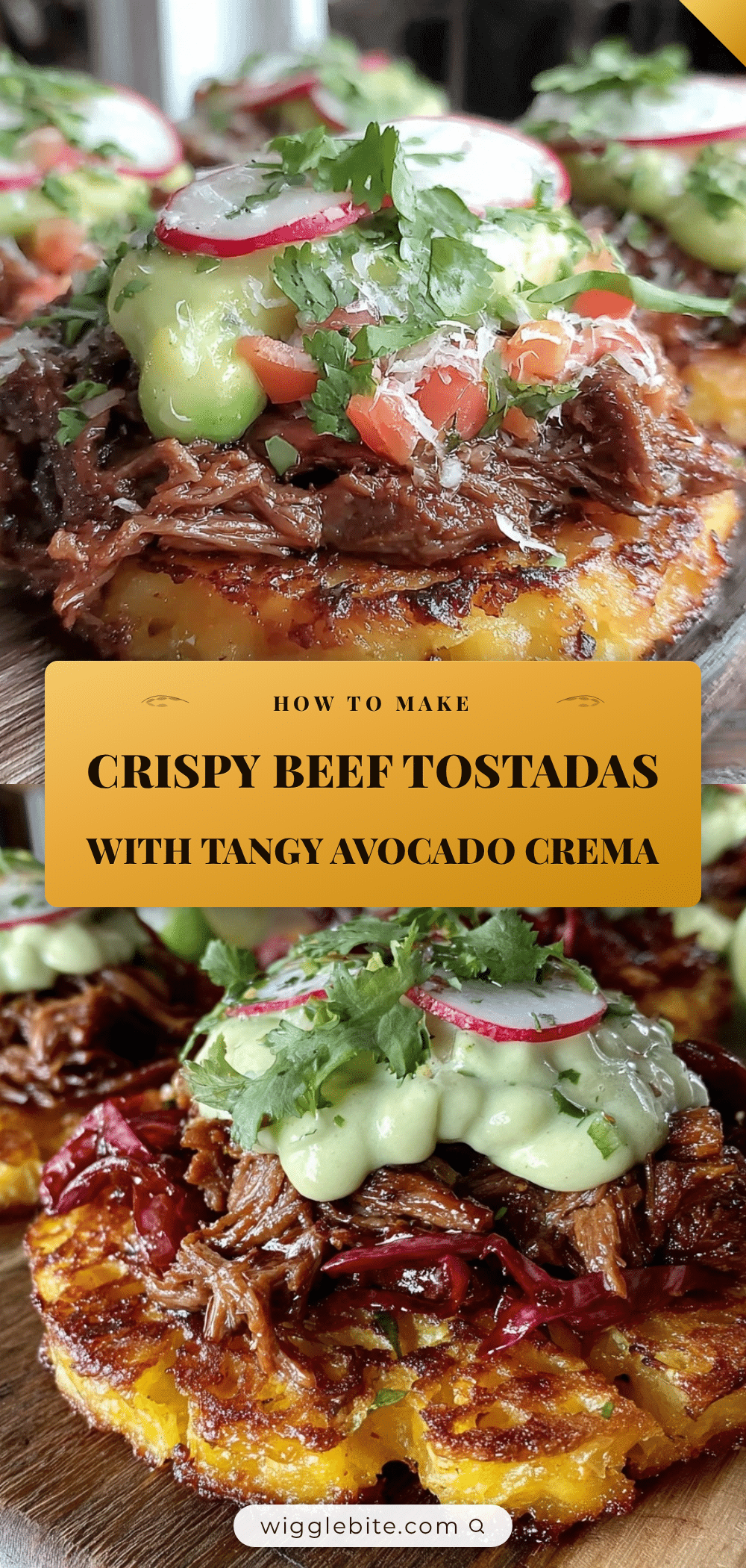 crispy beef tostadas recipe