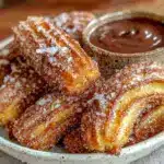 crispy homemade churros - featured image