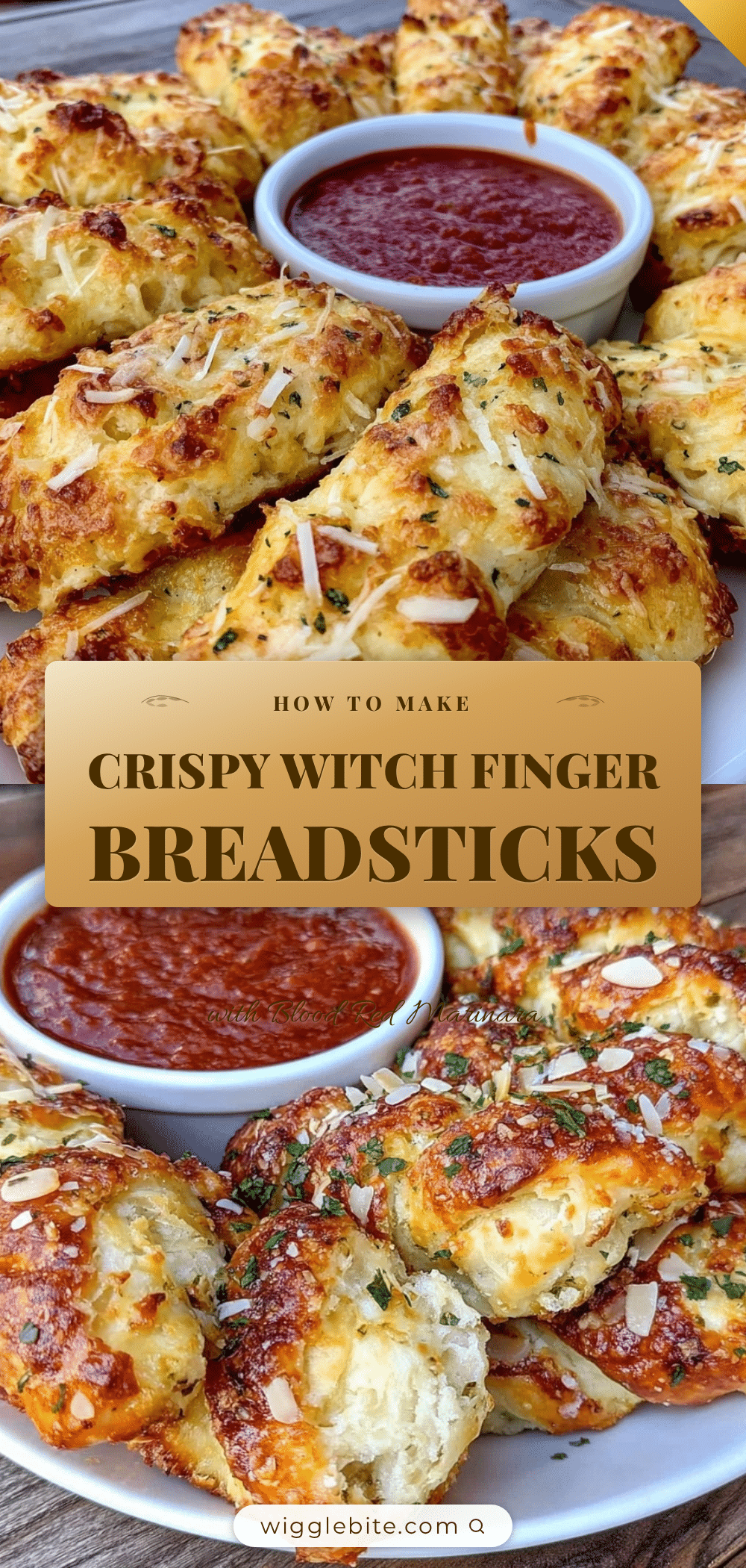 crispy witch finger breadsticks recipe