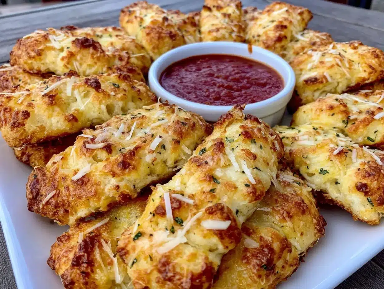 crispy witch finger breadsticks - featured image