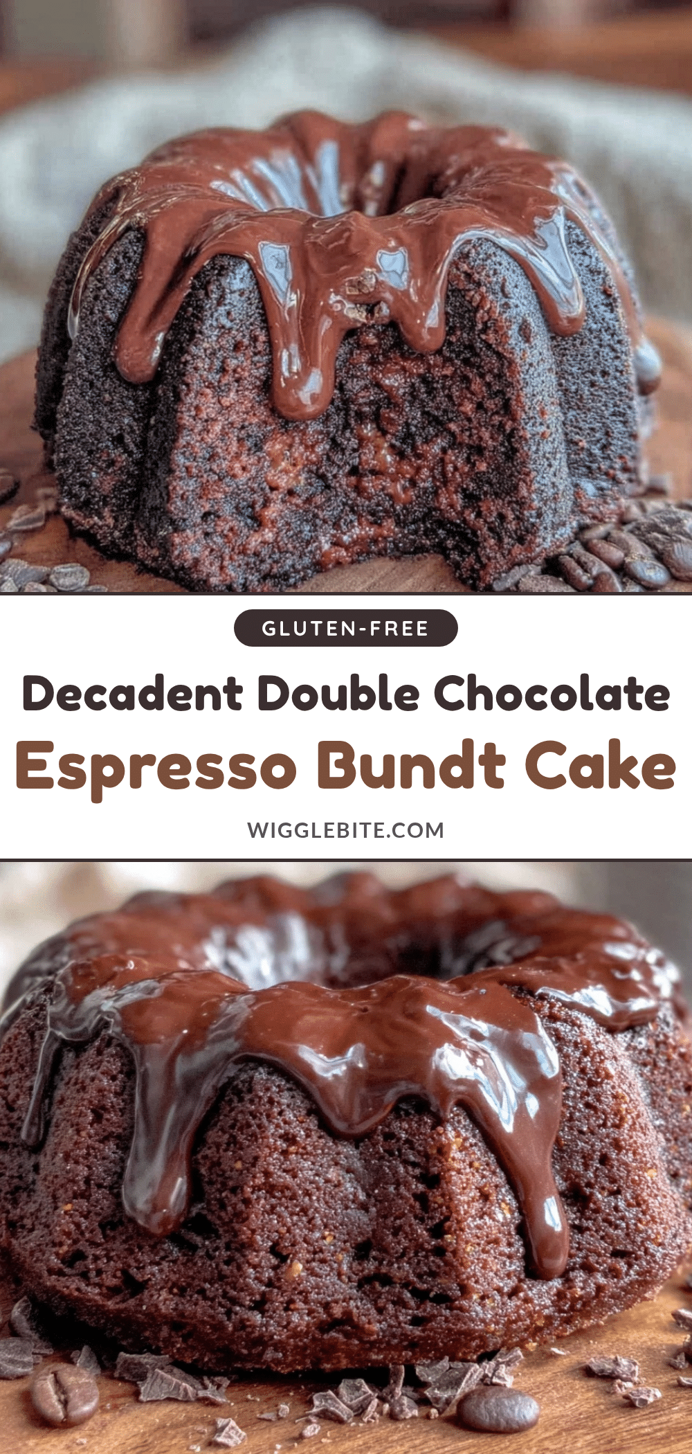 double chocolate espresso bundt cake recipe
