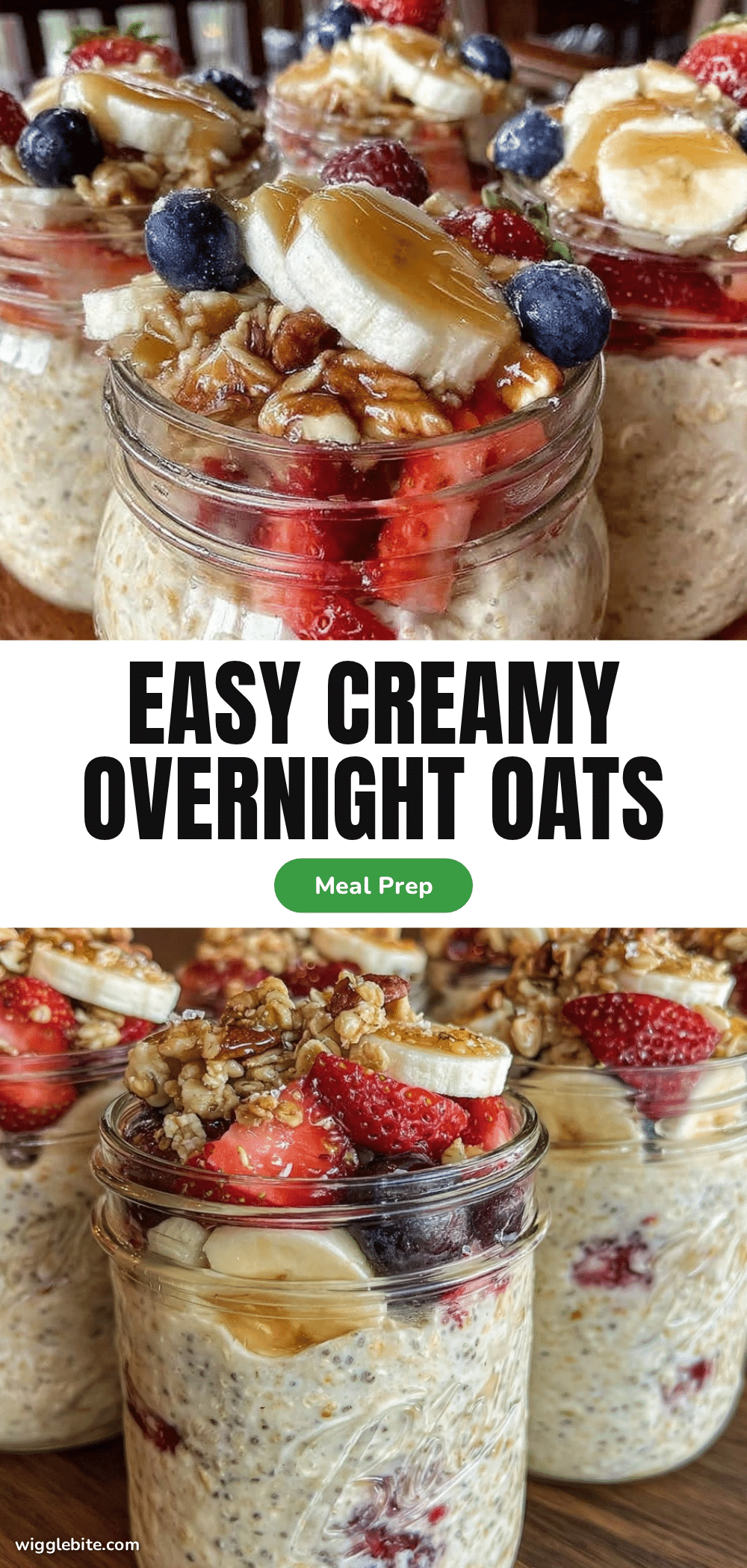easy creamy overnight oats recipe
