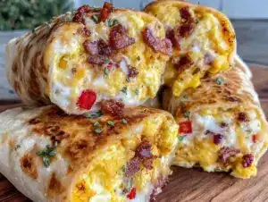 easy make-ahead breakfast burritos - featured image