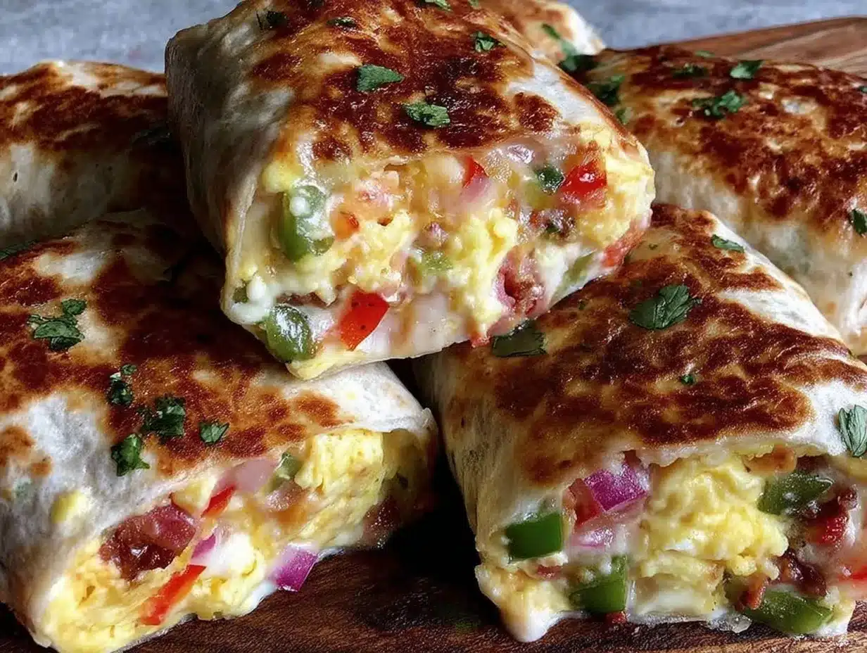 easy make-ahead breakfast burritos preparation steps