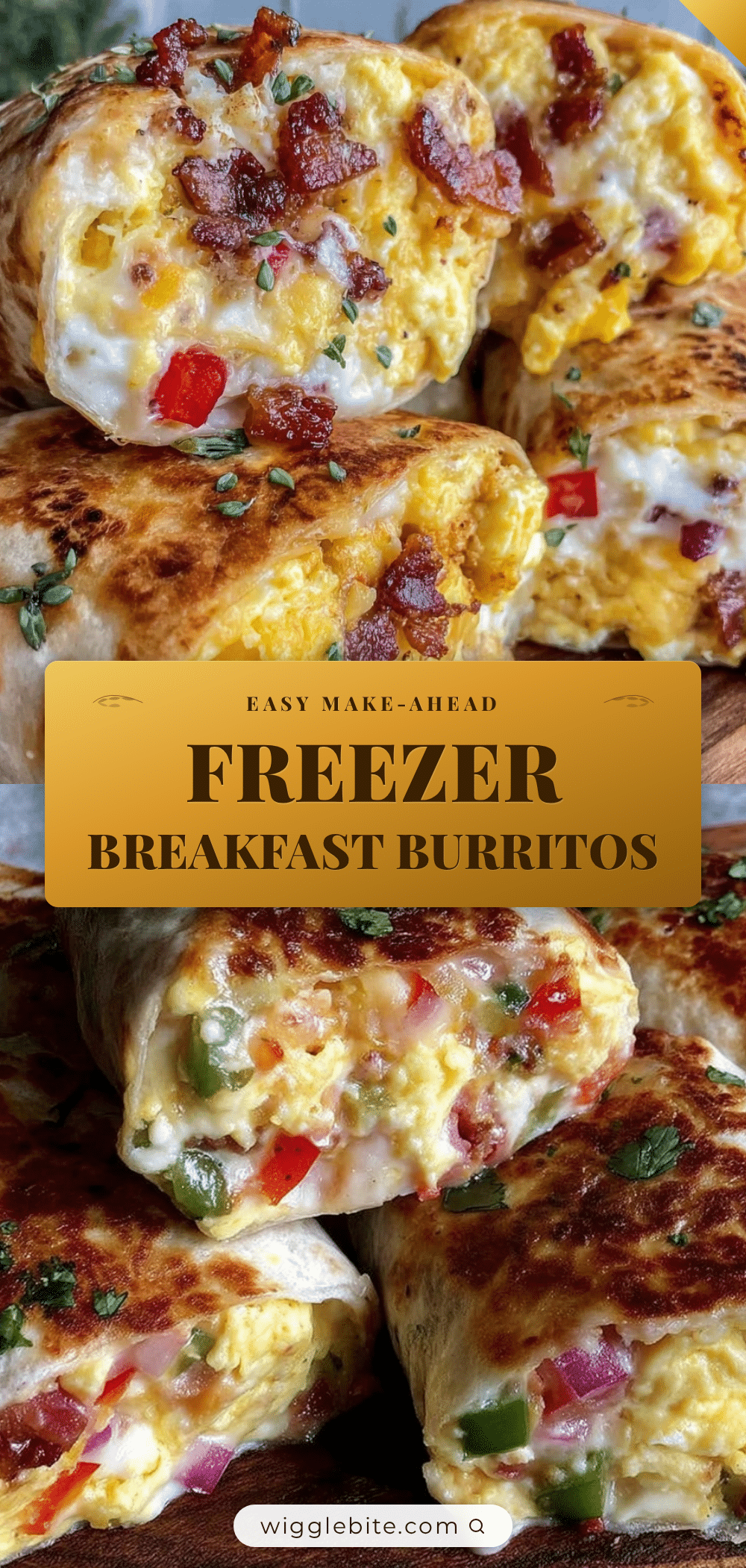 easy make-ahead breakfast burritos recipe