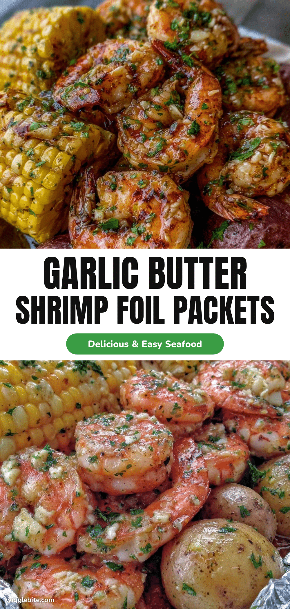 foil packet garlic butter shrimp recipe