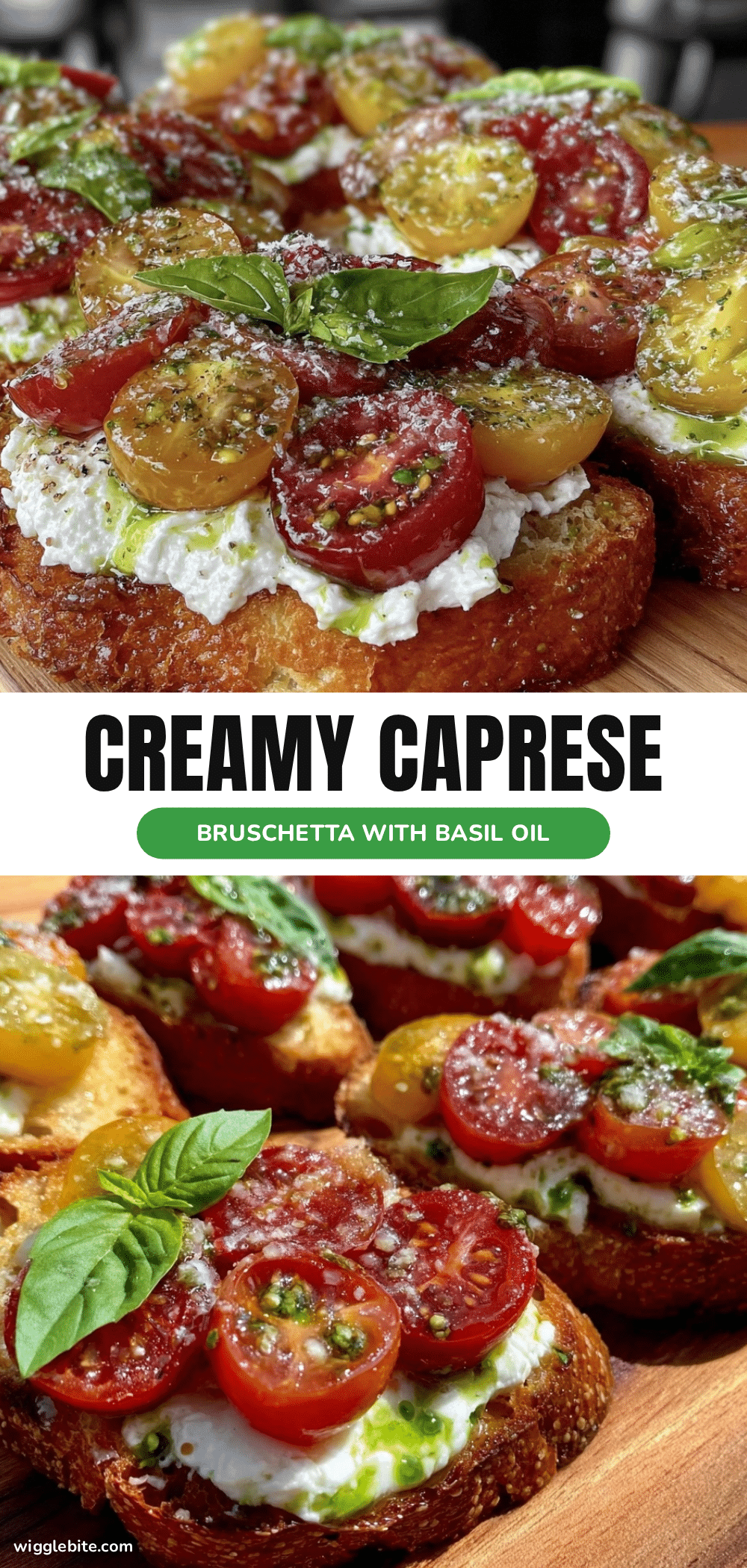 fresh caprese bruschetta recipe
