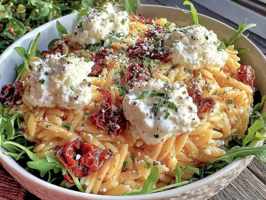 Fresh Lemon Herb Orzo Salad - featured image