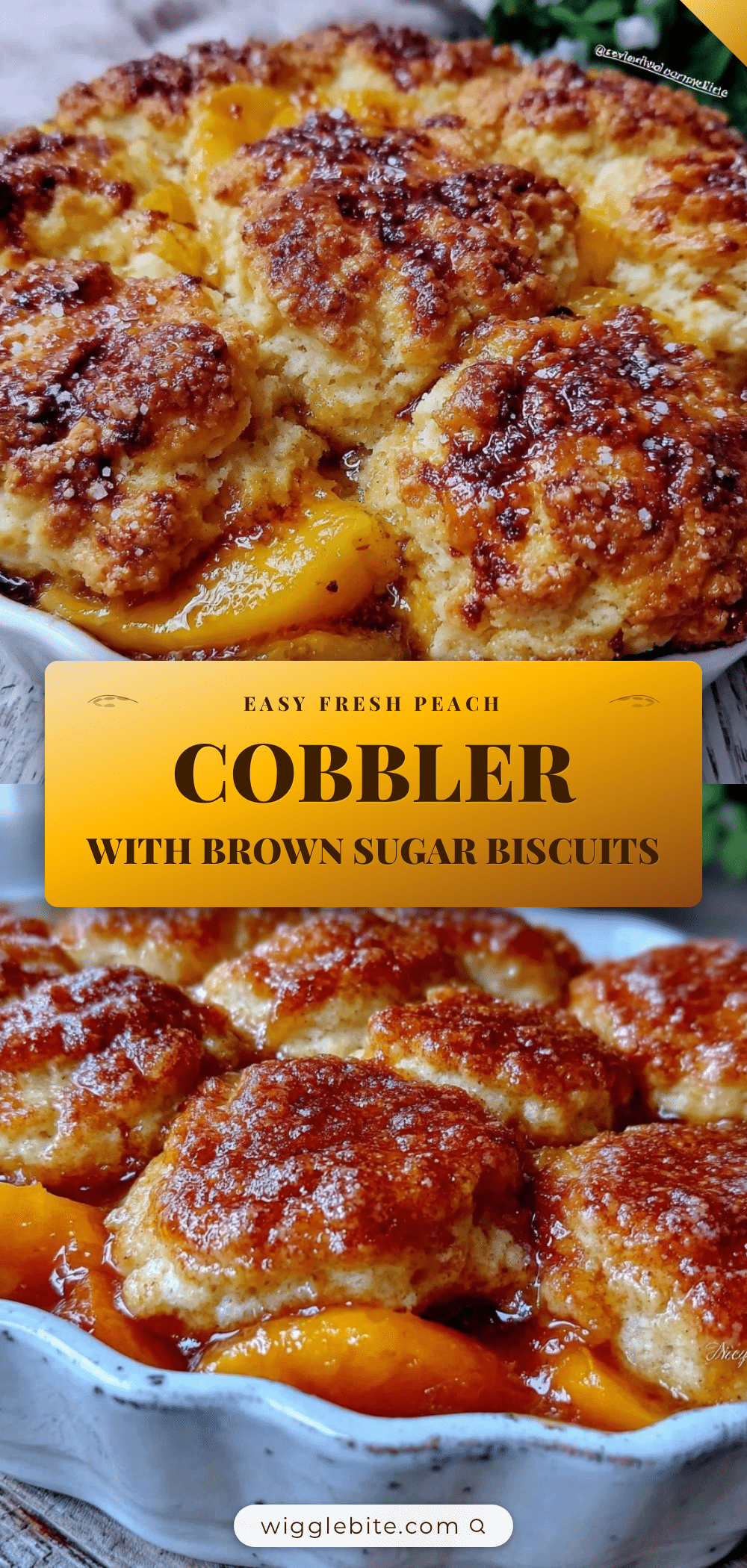 fresh peach cobbler recipe