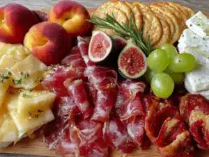 fresh summer charcuterie grazing board - featured image