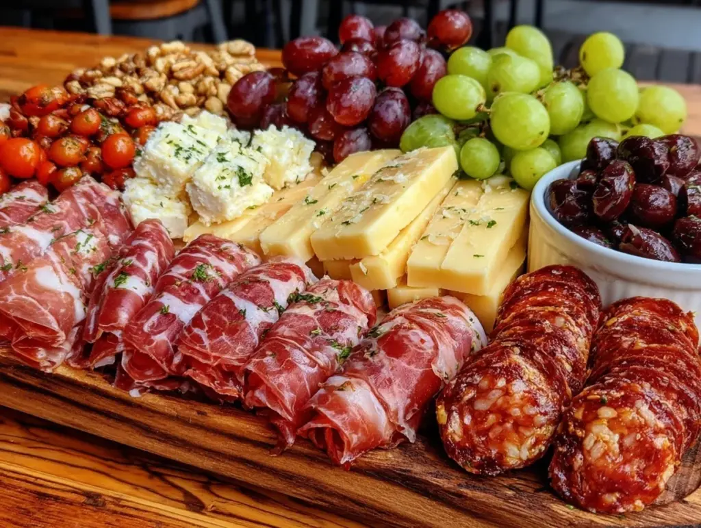 graduation charcuterie grazing board - featured image