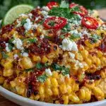 grilled corn elote salad - featured image