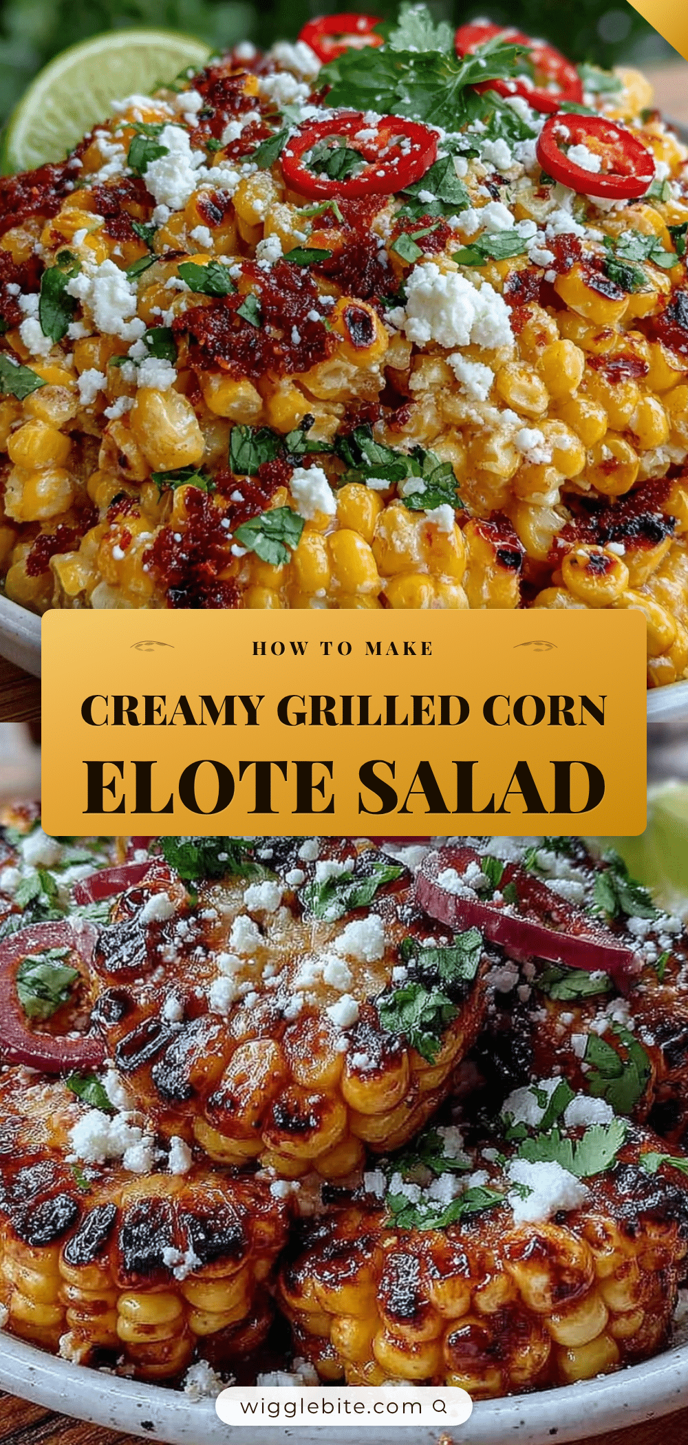 grilled corn elote salad recipe