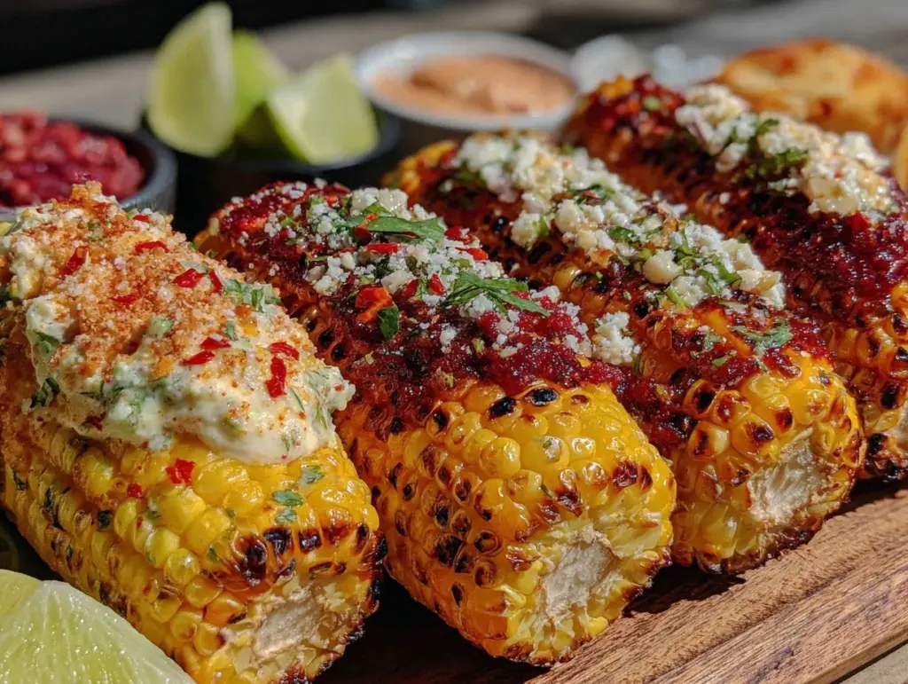 grilled corn on the cob bar - featured image