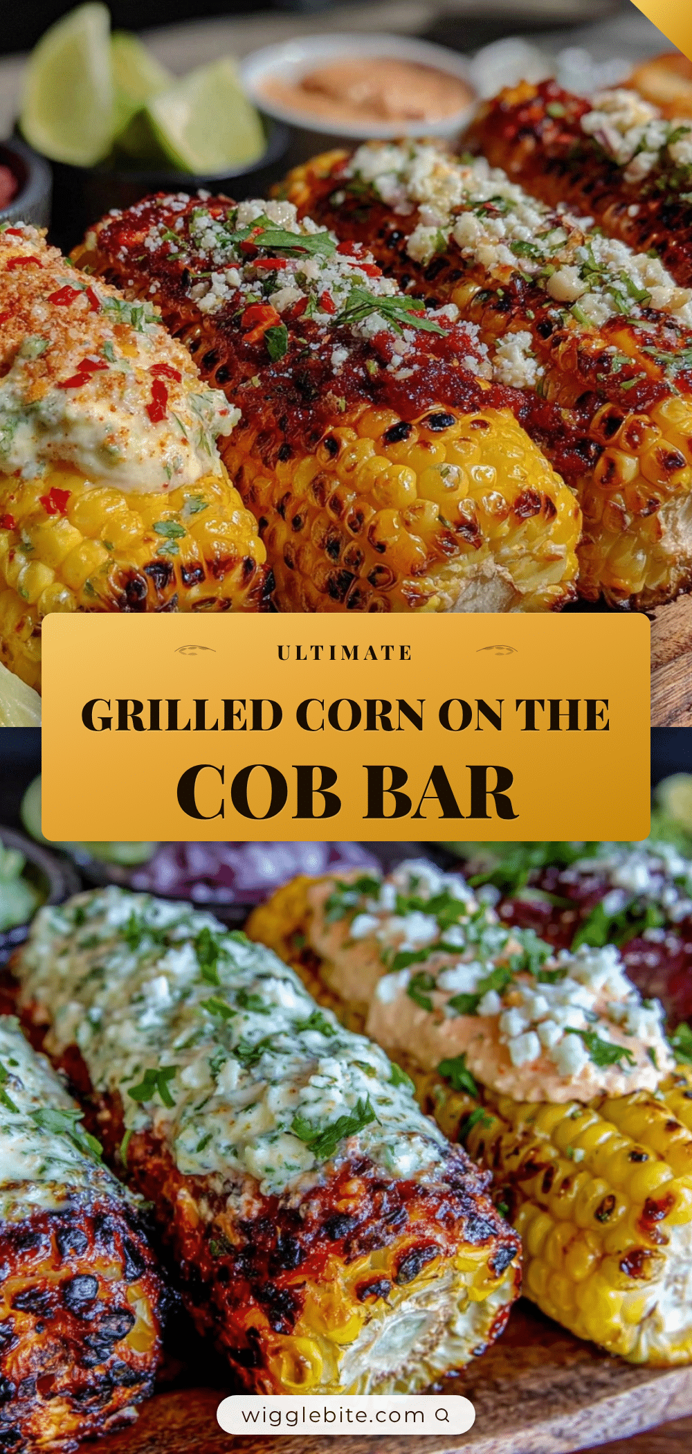 grilled corn on the cob bar recipe