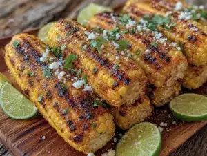 grilled elote corn - featured image