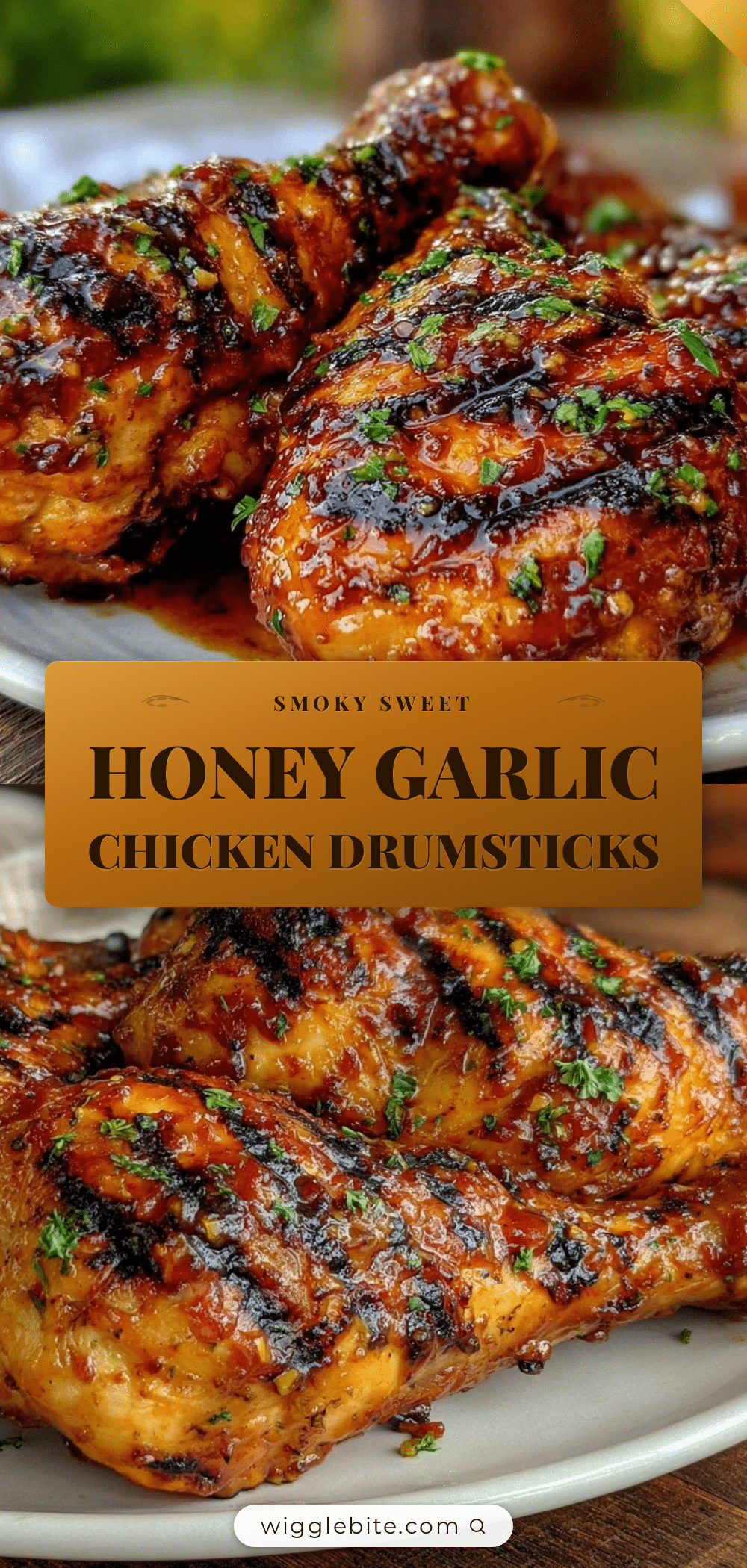 grilled honey garlic chicken drumsticks recipe