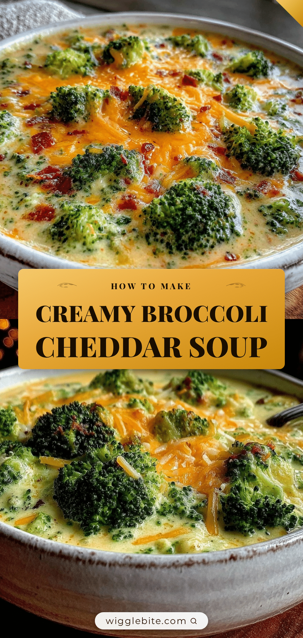 healthy broccoli cheddar soup recipe