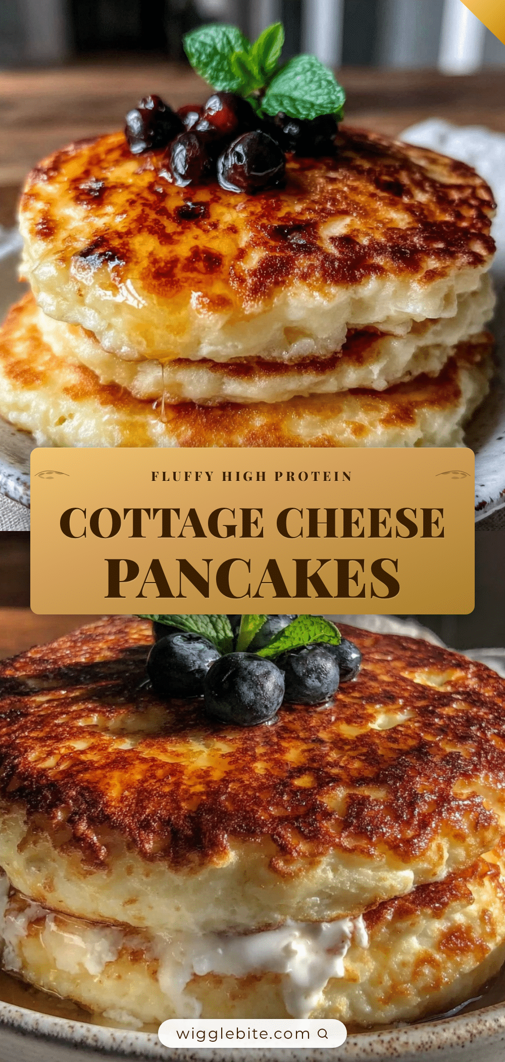 high protein cottage cheese pancakes recipe