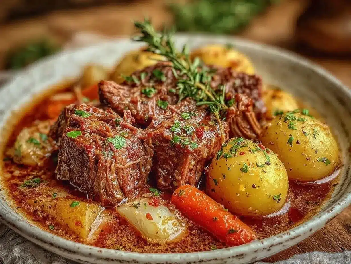 Instant Pot Beef Stew preparation steps