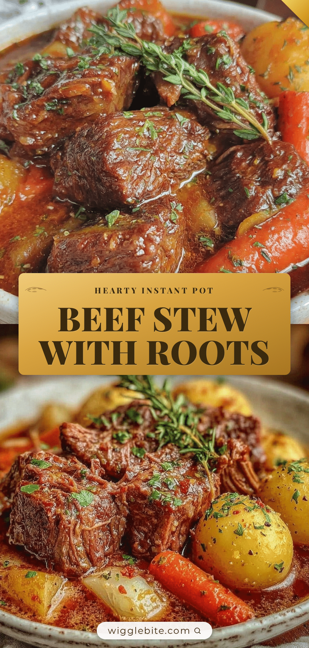 Instant Pot Beef Stew recipe