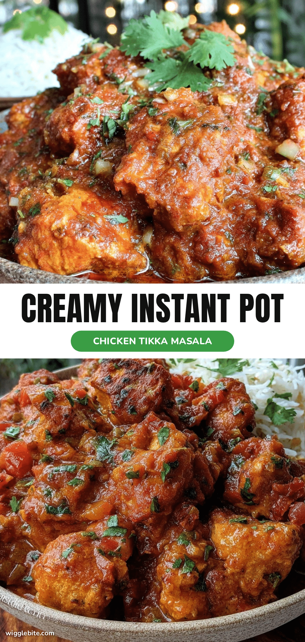 Instant Pot chicken tikka masala recipe