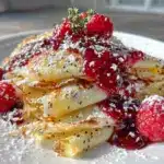 lemon poppy seed crepes - featured image