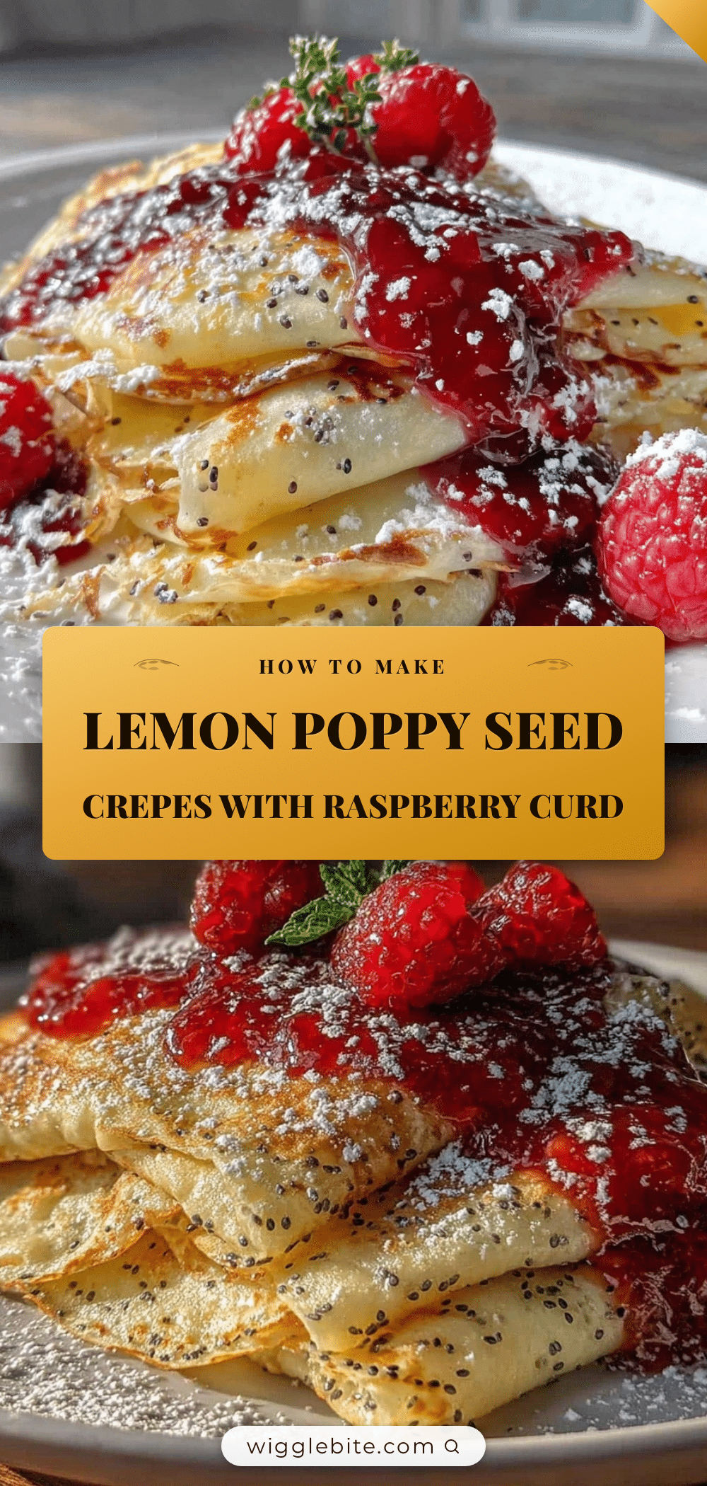 lemon poppy seed crepes recipe