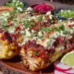 mexican street corn grazing table - featured image