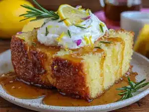 moist lemon olive oil cake - featured image