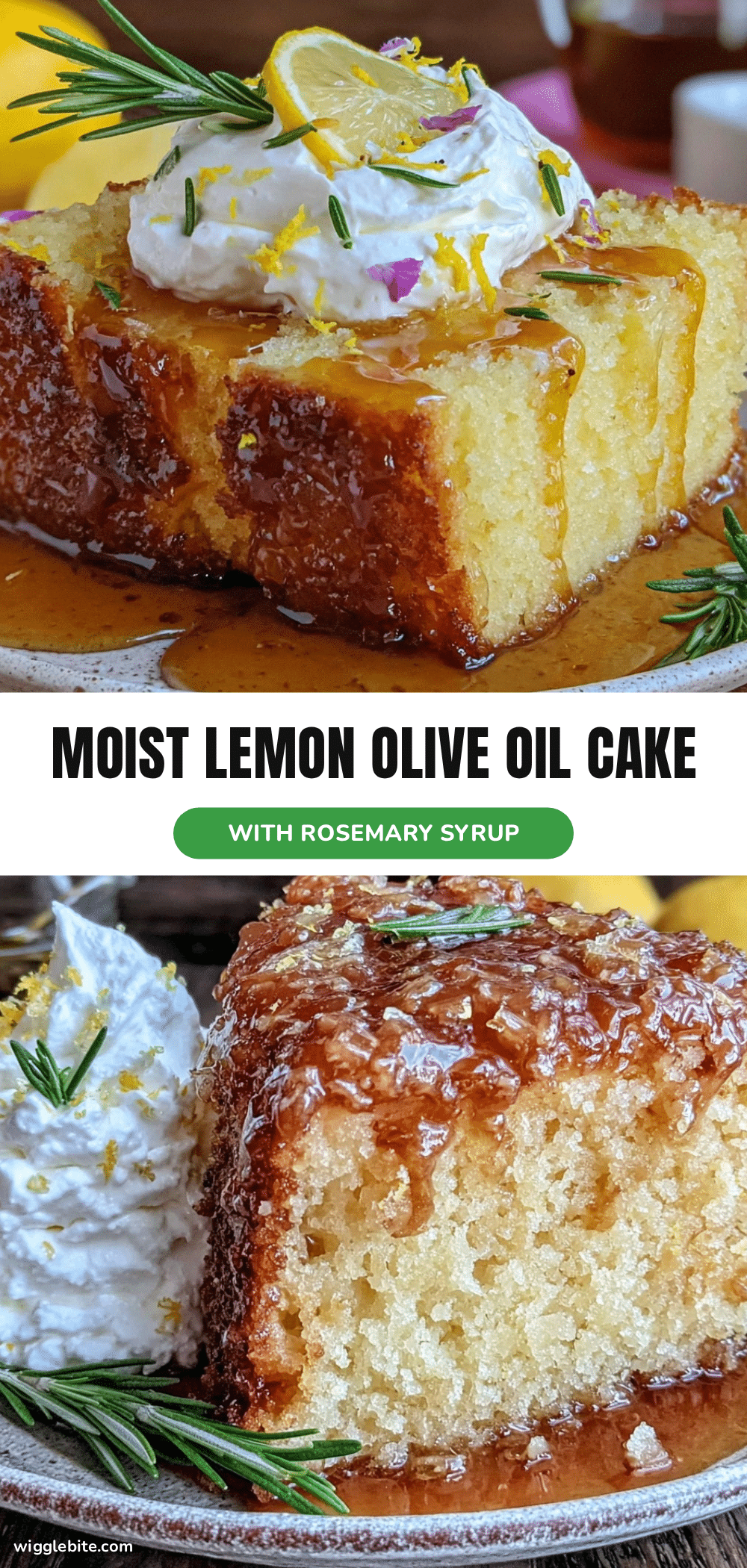 moist lemon olive oil cake recipe