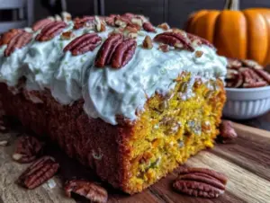 moist maple pecan pumpkin bread - featured image