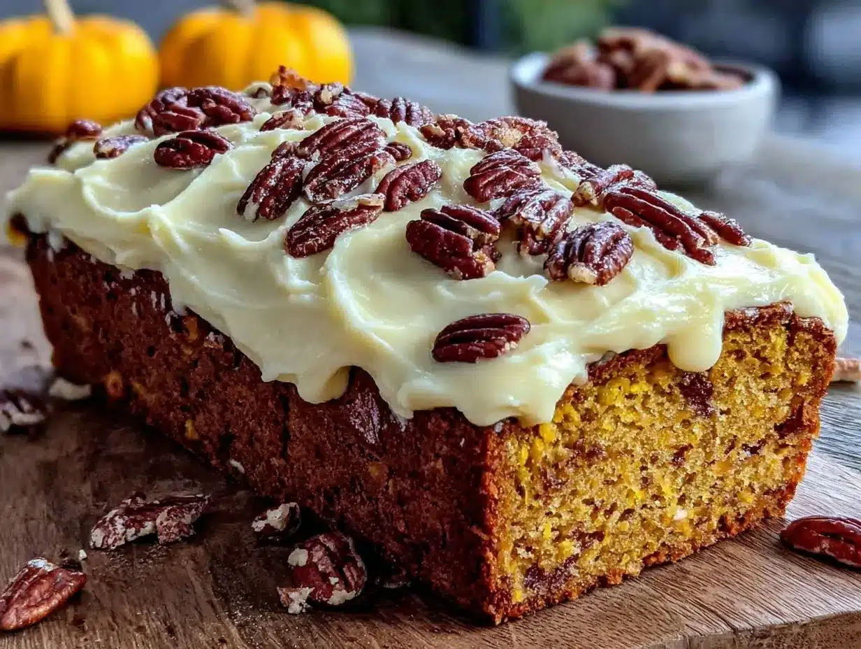 moist maple pecan pumpkin bread preparation steps