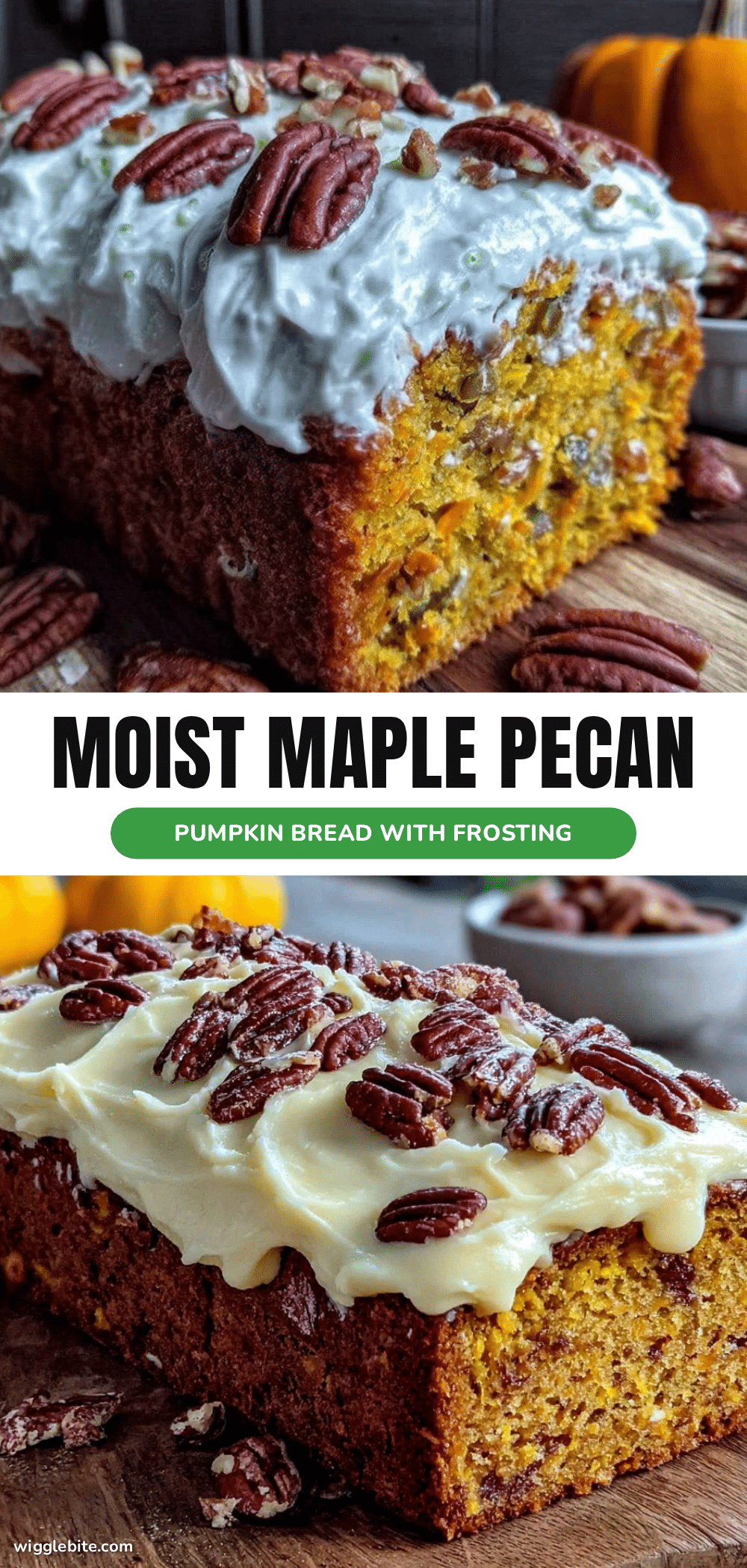 moist maple pecan pumpkin bread recipe