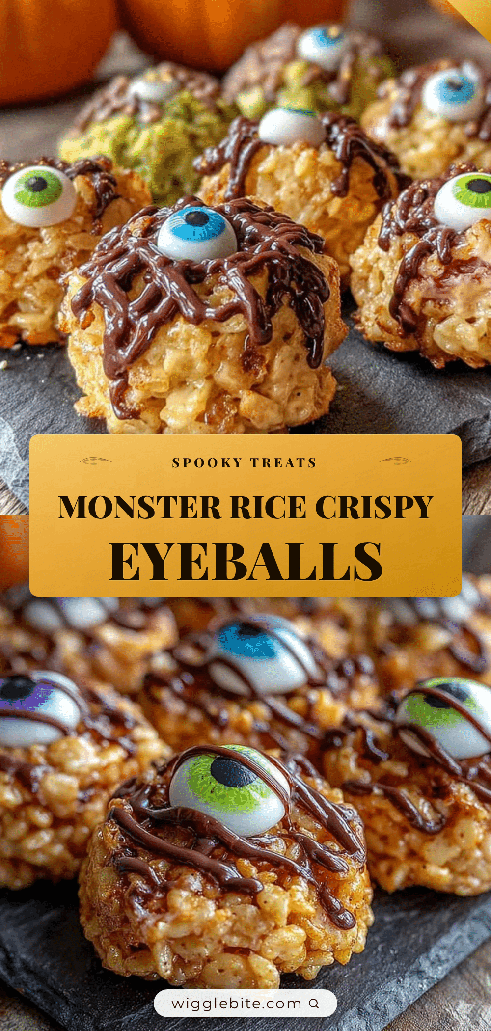 monster rice crispy treat eyeballs recipe
