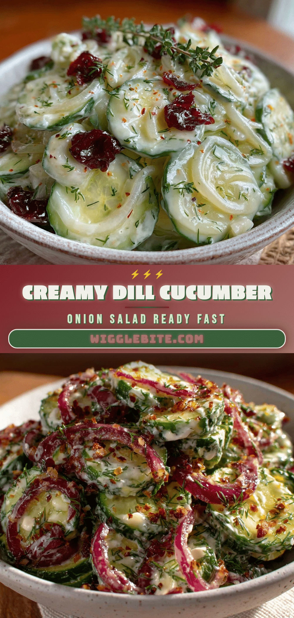 no-mayo dill cucumber salad recipe