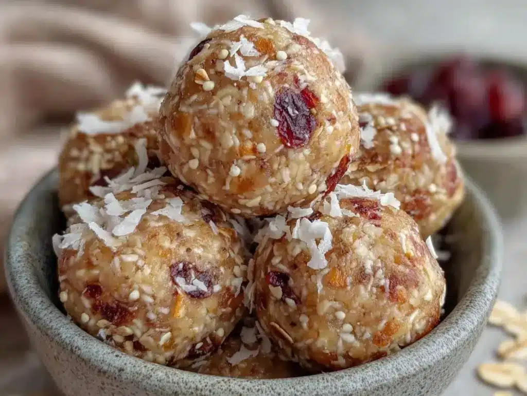 nut-free protein balls - featured image