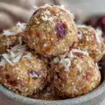 nut-free protein balls - featured image