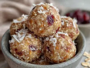 nut-free protein balls - featured image