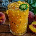 peach jalapeño lemonade - featured image