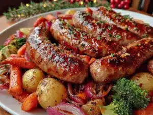 quick 30-minute sheet pan sausage and veggies dinner - featured image