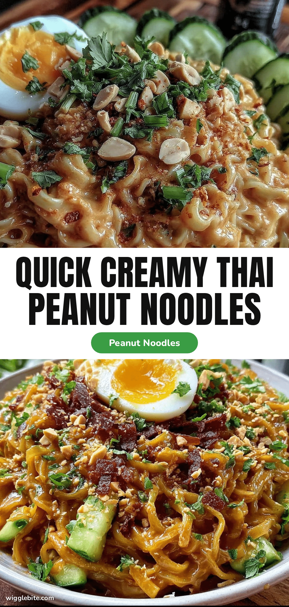 quick creamy thai peanut noodles recipe