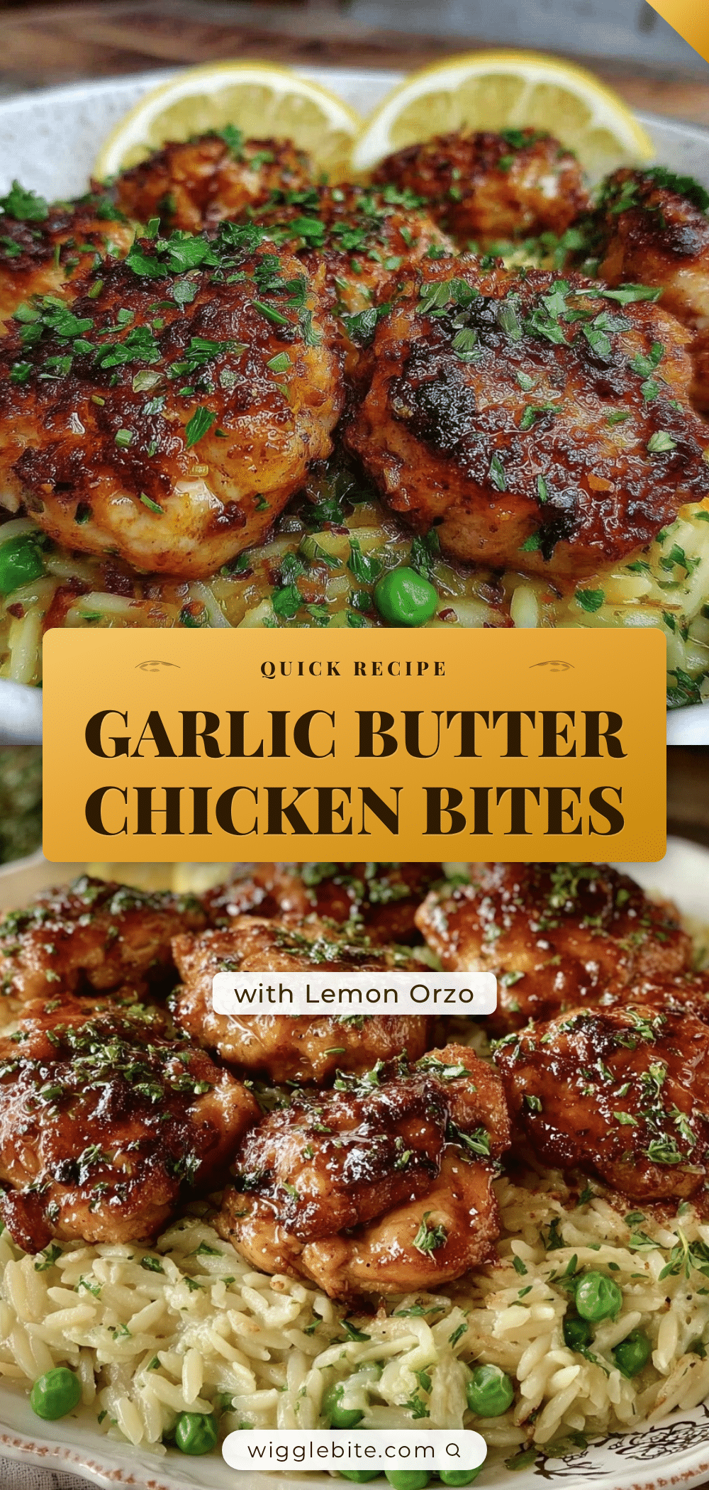 quick garlic butter chicken bites recipe